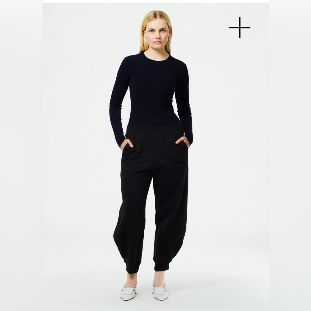 XL Tibi Calder sweatpants, black